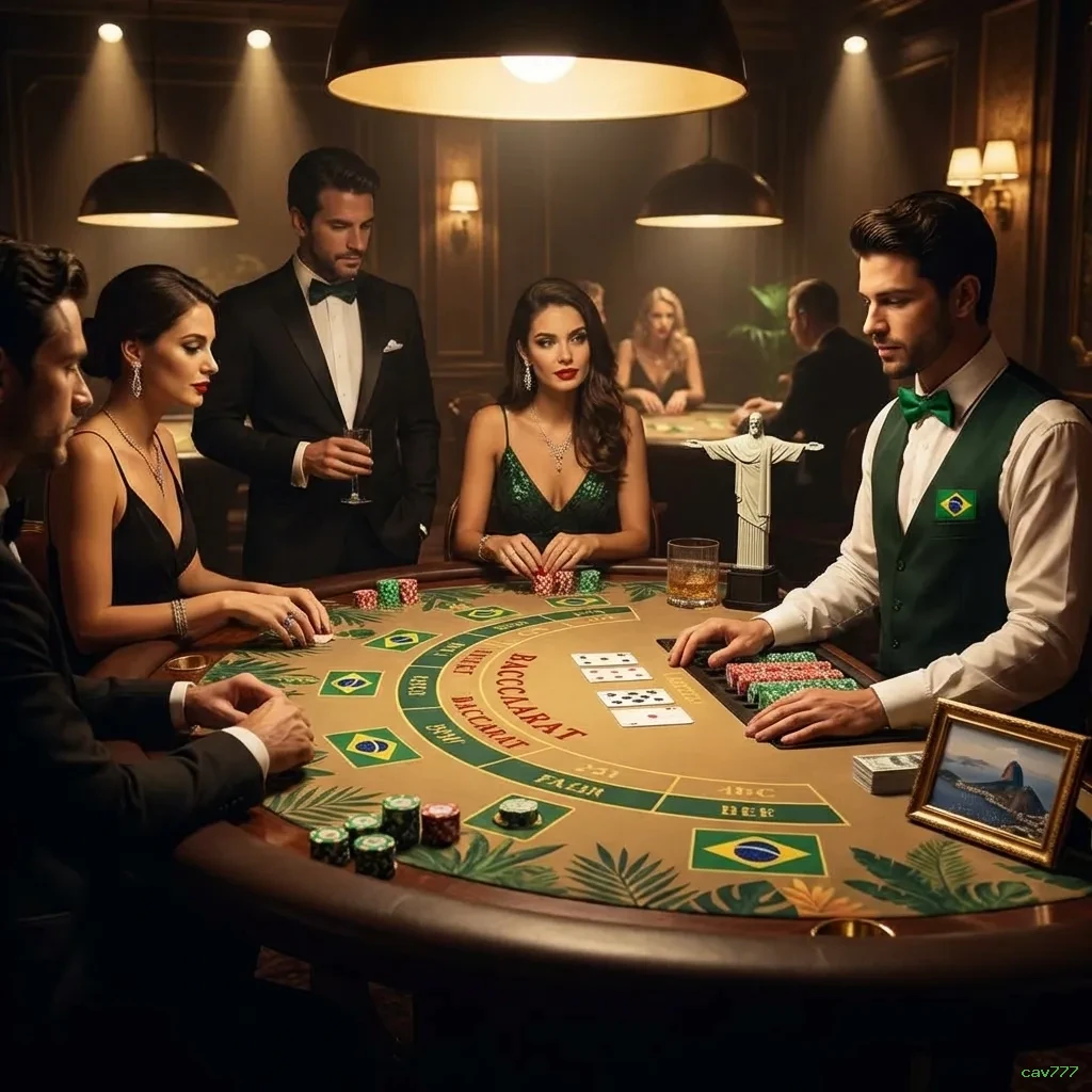 Cassino ao vivo da cav777 com dealers reais